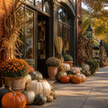 Flagship commercial fall heirloom installation in Central Iowa - Front Porch Collective